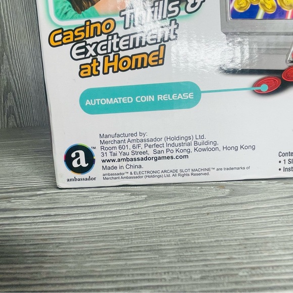 Nwt Electronic Arcade Machine Neon Series Table Top Toy  Ambassador - Picture 4 of 8